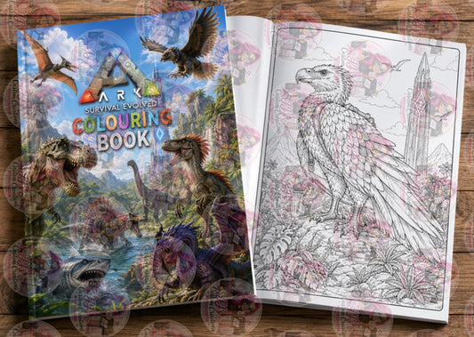 Ark survival Evolved Colouring book