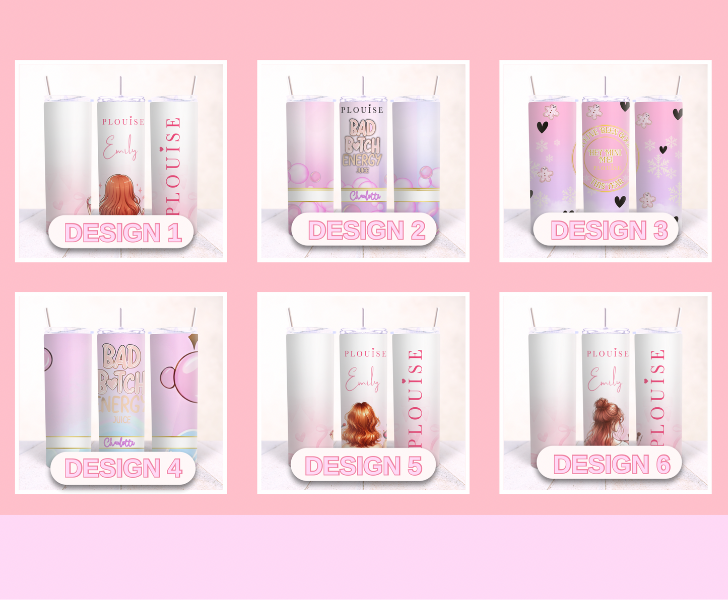 PLouise 20oz Tumblers