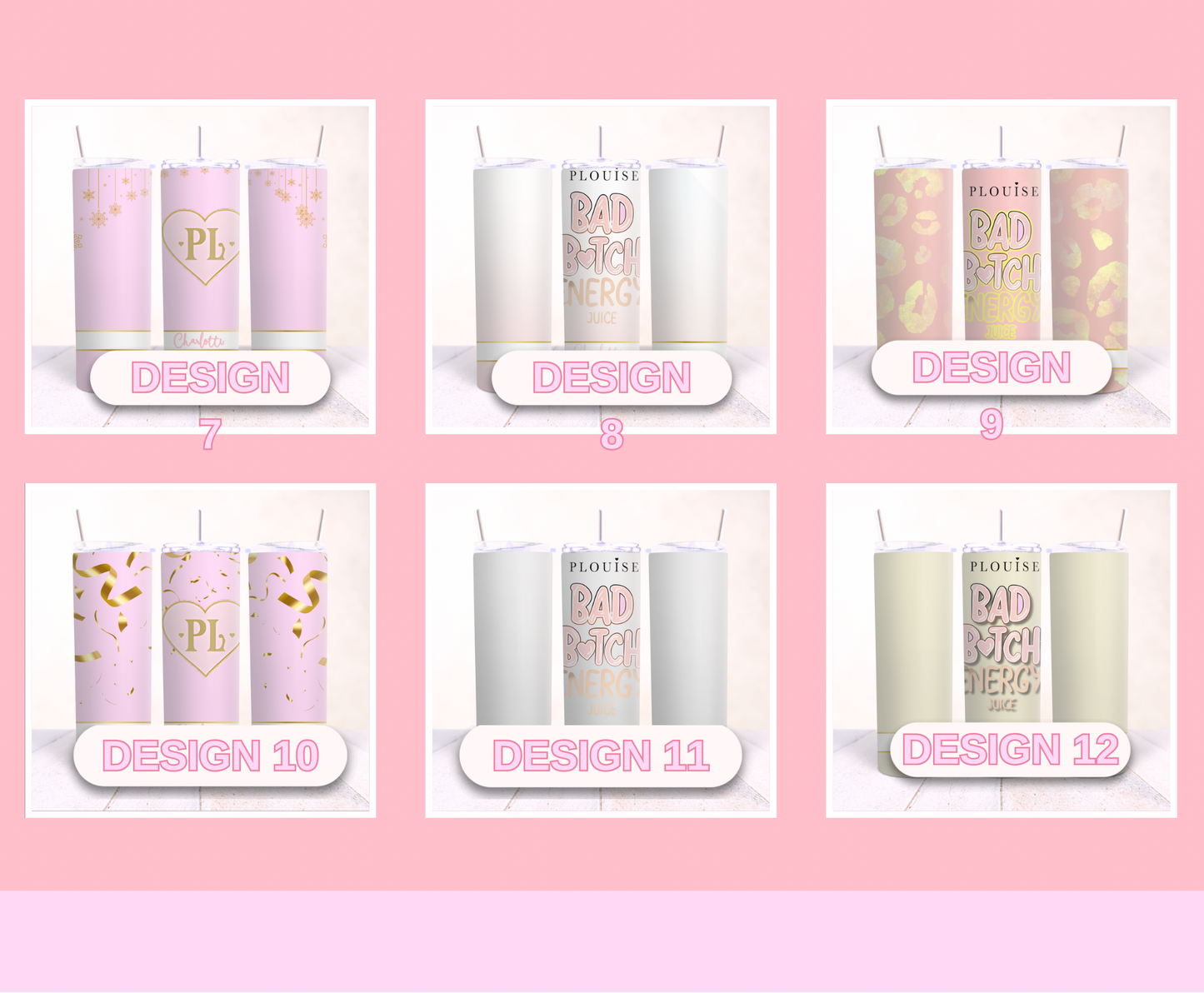 PLouise 20oz Tumblers
