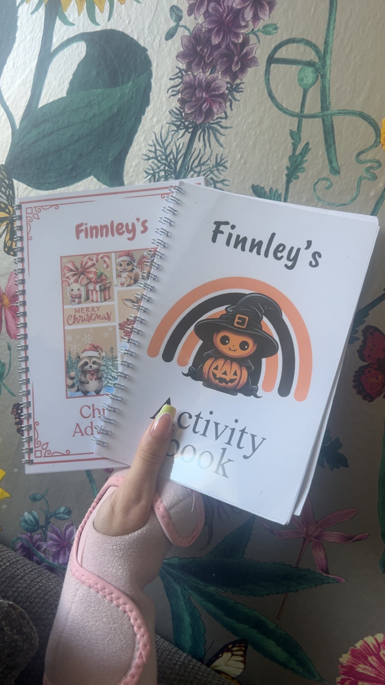 Halloween activity book