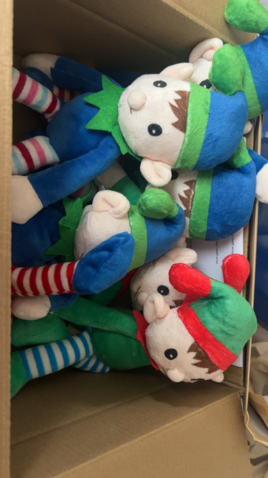 Personalised Elf Plush