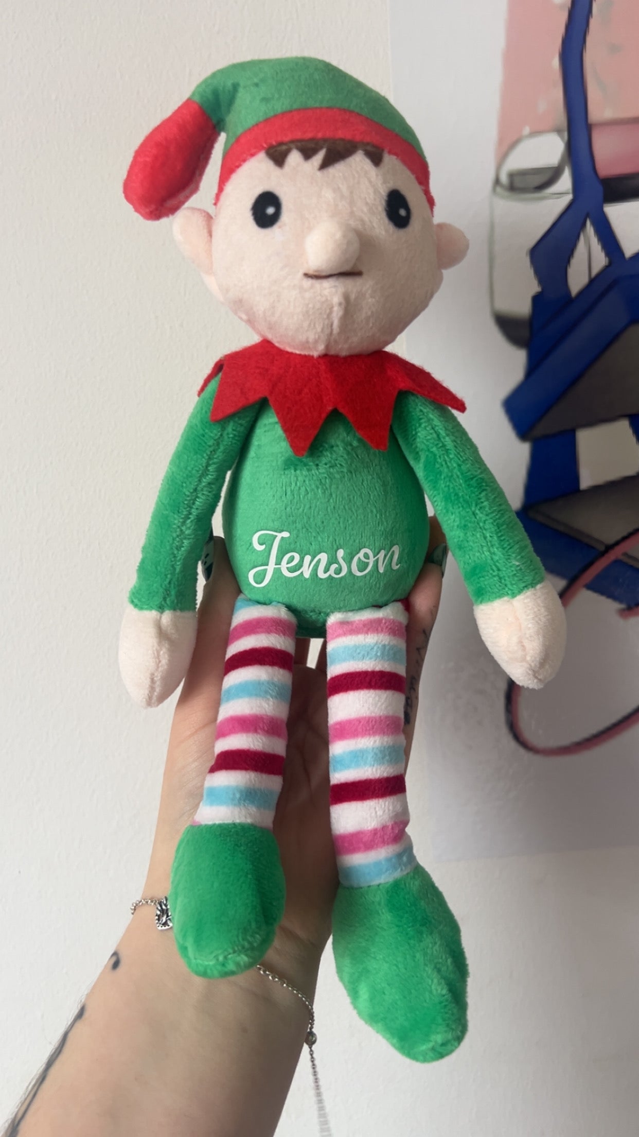 Personalised Elf Plush