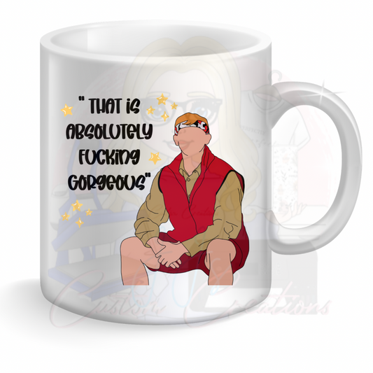 Angry Ginge “That Is Absolutely F*cking Gorgeous” Mug | Funny Quote Mug | Novelty Gift UK