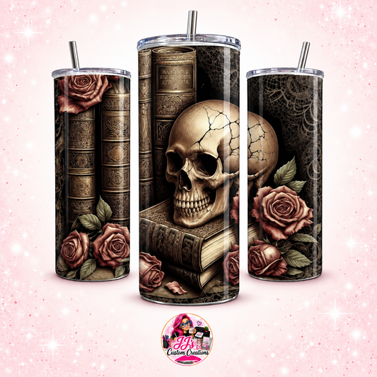 Dark Romance Book 20oz Tumbler | Bookish Gift