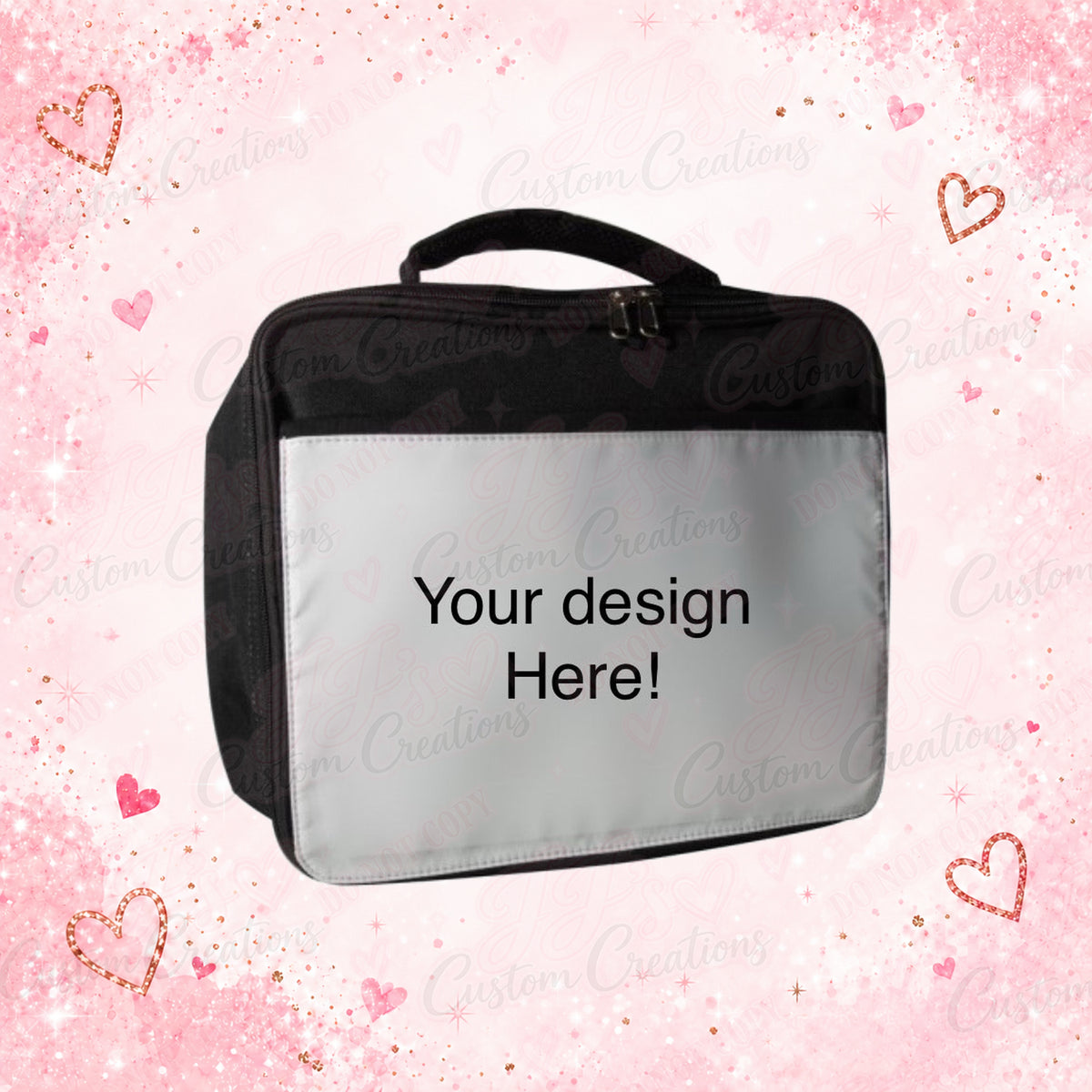 Personalised Kids’ Lunch Bag – Custom Design – main product view
