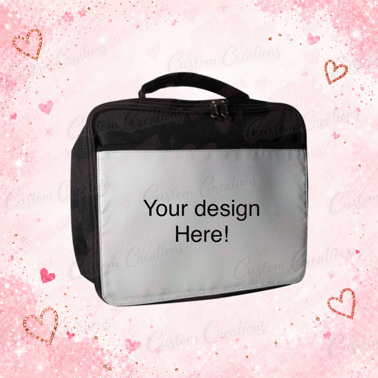 Personalised Kids’ Lunch Bag – Custom Design – main product view